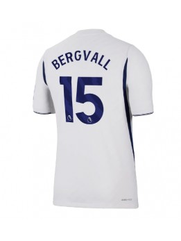 Moški Nogometna dresi replika Tottenham Hotspur Lucas Bergvall #15 Domači 2026-27 Kratek rokav Moški Nogometna dresi replika Tottenham Hotspur Lucas Bergvall #15 Domači 2026-27 Kratek rokav